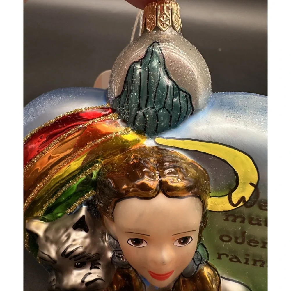 KURT ADLER POLONAISE‎ OVER THE RAINBOW THE WIZARD OF OZ ORNAMENT 5